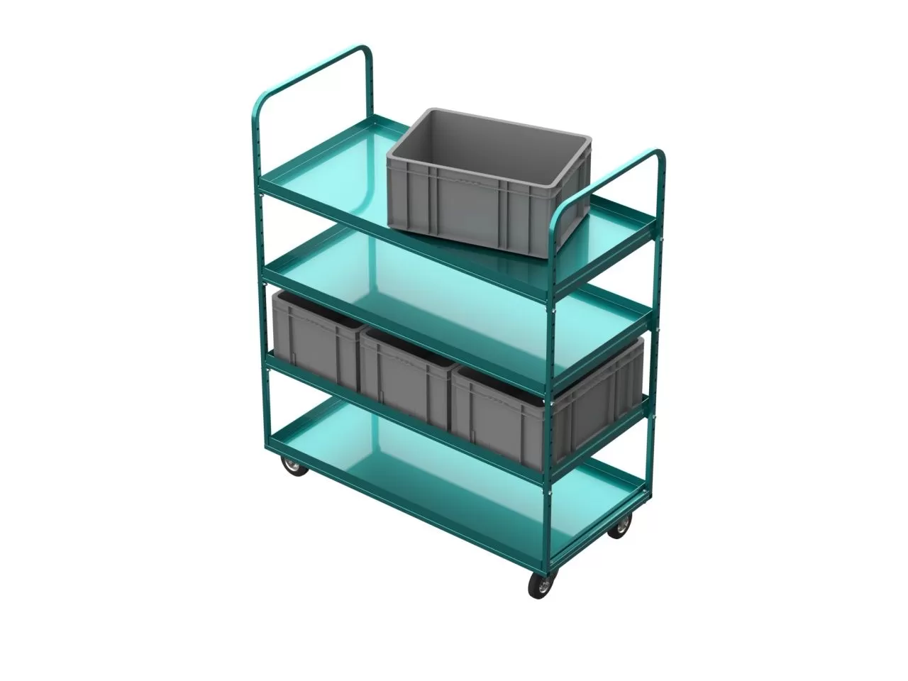  Тележка сортировочная для размещения