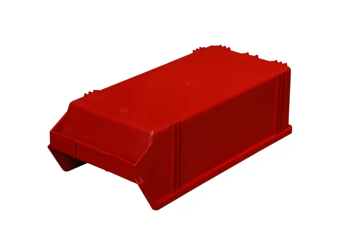 Ящик сплошной 500×230×150 мм, объем 17.25 л., арт.: 7964, красный, код: 00568