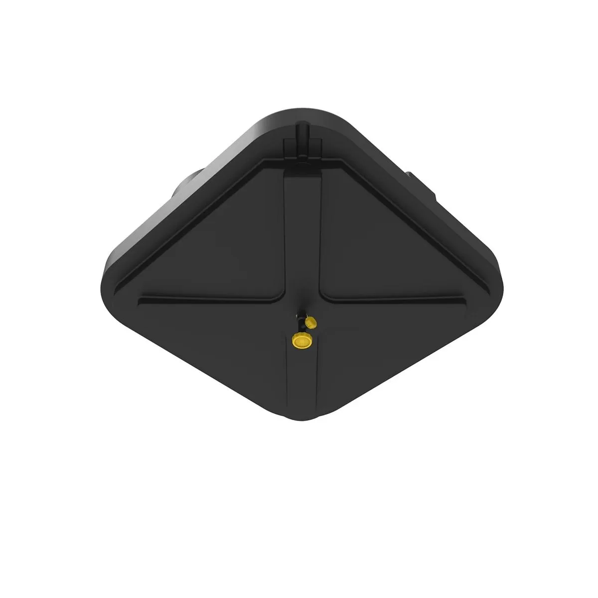 Пластиковый бак для душа 150 литров, арт.: Б-150, цвет: чёрный, код: 23021