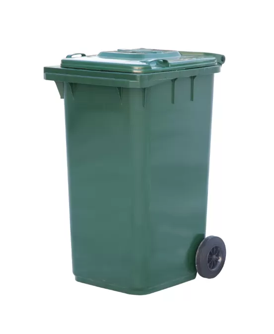 Мусорный контейнер 240л., арт. МКТ 240 зеленый, код: 08538