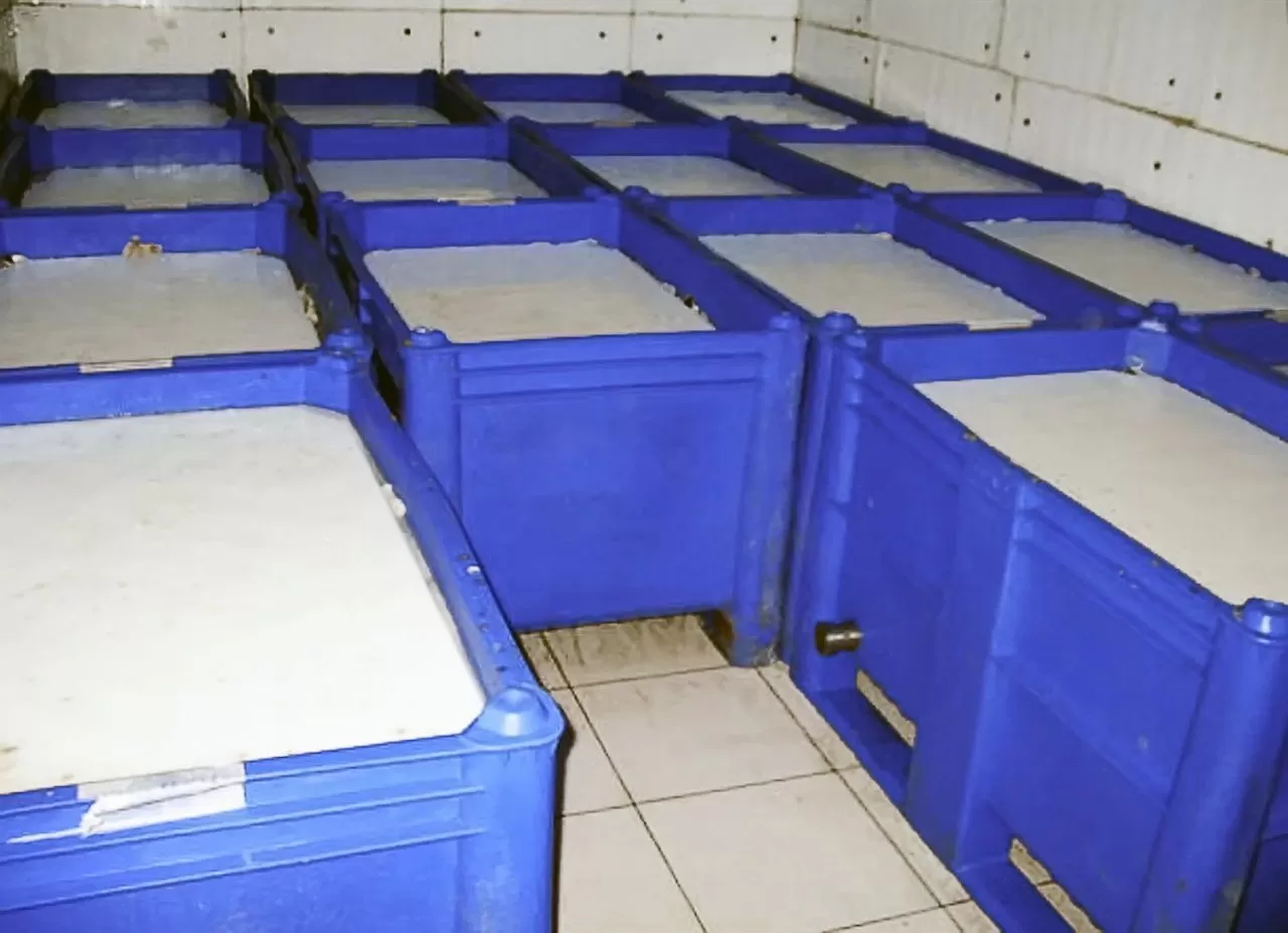 Гнет 1120х670х10 мм для BoxPallet тип 800, арт. Гнёт 800, код: 02438