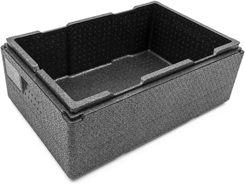 Термоконтейнер 600х400х240 32л. с крышкой, плотность 55