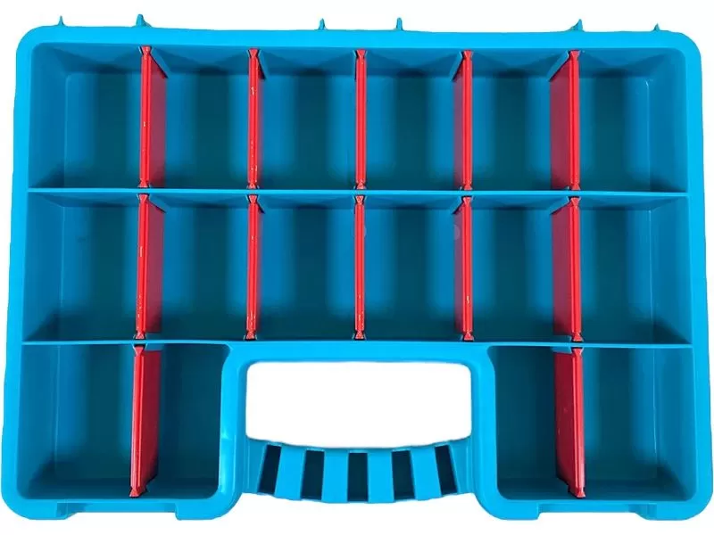 Органайзер 355х260х60 с разделителями, 16 ячеек, код: 36997
