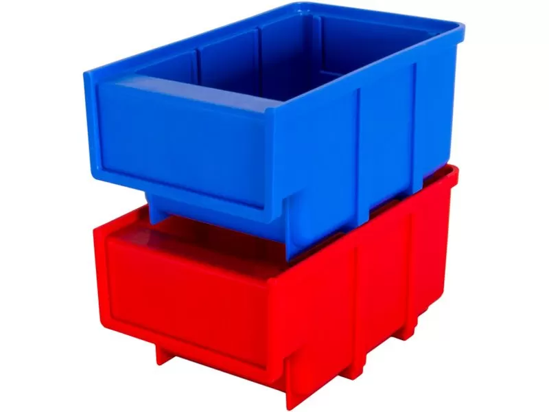 Ящик сплошной 170×105×80 мм, объем 1.43 л., арт.: 6001