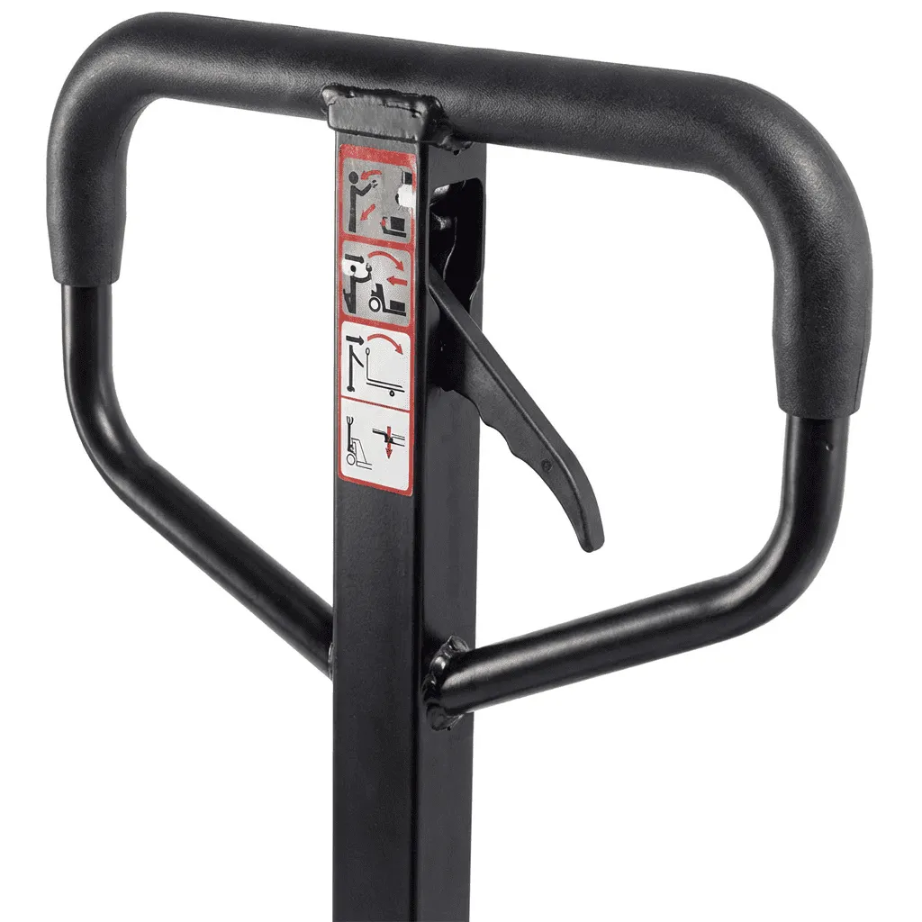 Гидравлическая тележка с весами 2500 кг, вилы 1150 мм, ролики PU, колёса PU