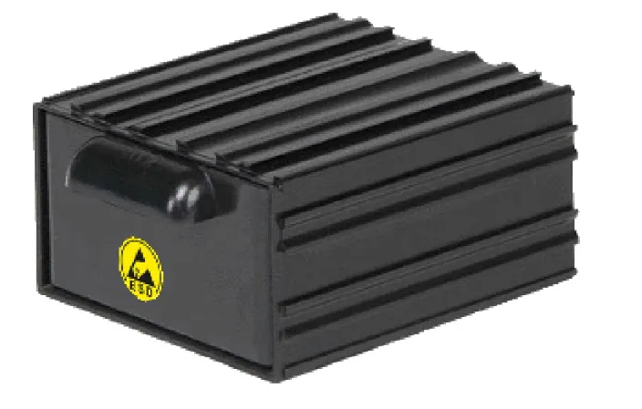 Ящик 122х106х62 антистатический, код: 40564