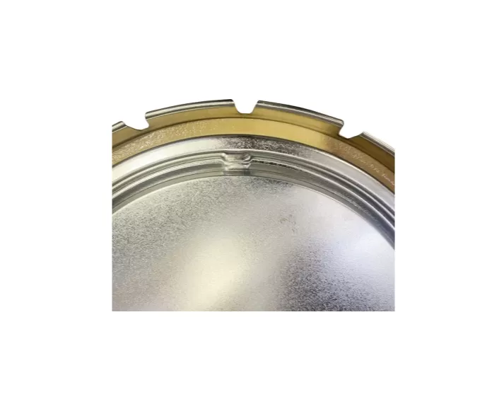 Ведро металл 20л. с крышкой, корона, код: 29729