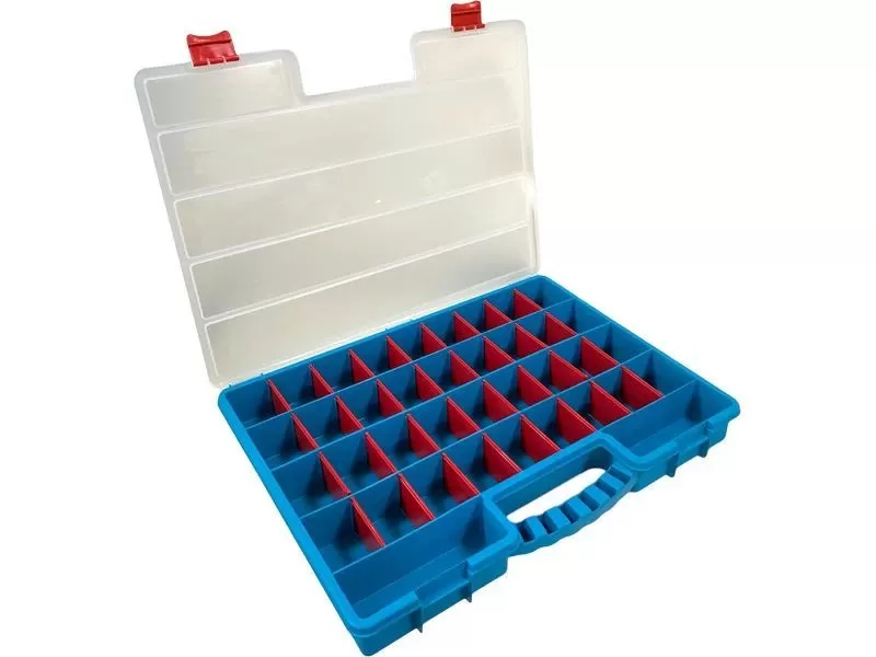 Органайзер 517х395х60 с разделителями, 38 ячеек, код: 37000