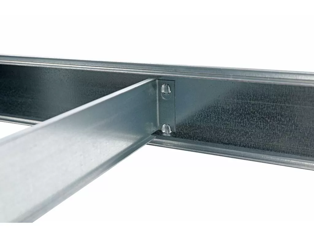 Стеллаж SB 1153/1167х525 для хранения 8 шин оцинкованный