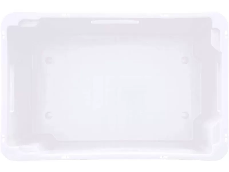 Ящик сплошной 600×400×300 мм, объем 52 л., арт.: 218-1, натуральный, код: 19571