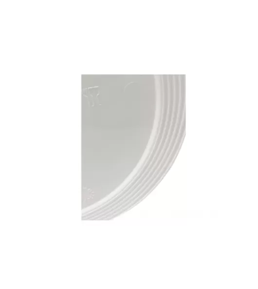 Ведро 5,7л круглое, с металлической ручкой, с белой крышкой, код: 36276