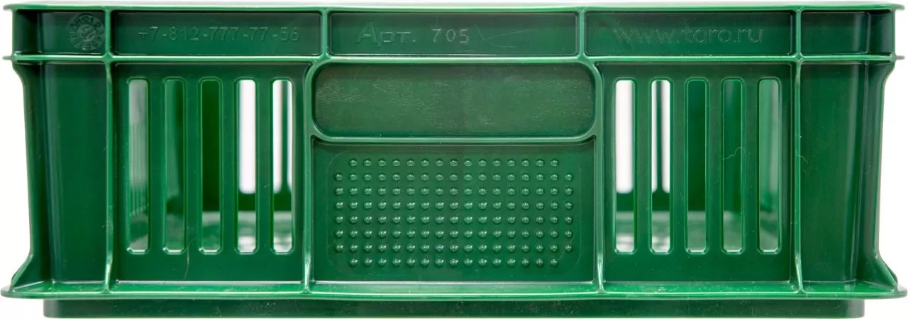 Ящик сплошной 600×400×140 мм, объем 27 л., арт.: 705.02.02 м