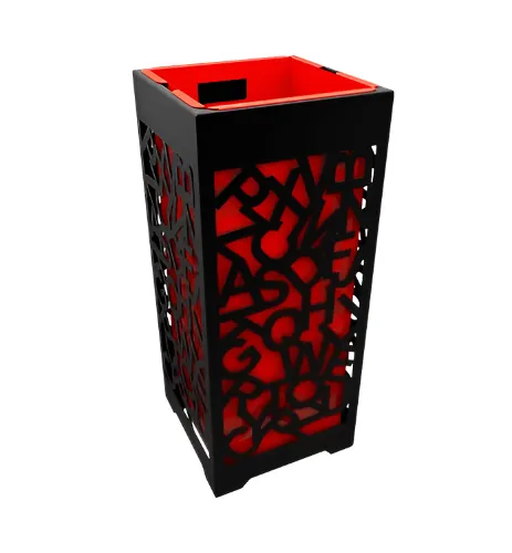 Садово-парковая урна 700х300х300, код: 40119