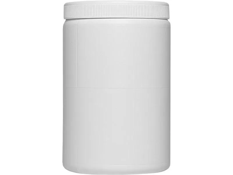 Банка п/э 1,1л. круглая, с крышкой, код: 32156