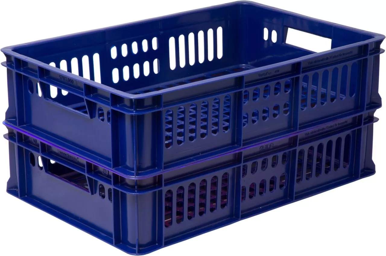 Ящик перфорированный 600×400×150, арт.: 418, объём 28