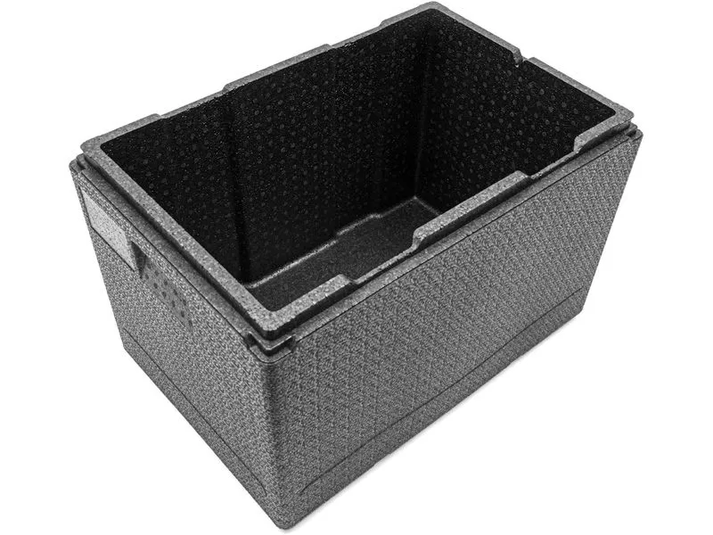 Термоконтейнер 600х400х400 60л. с крышкой, плотность 55