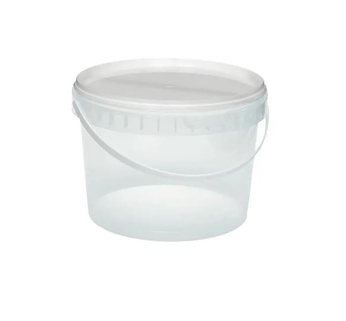 Ведро круглое емкостью 2 л, арт. ВП 2 прозр, код: 00268