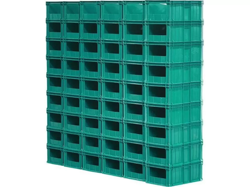 Ящик 600х400х250 с вырезом , код: 16431