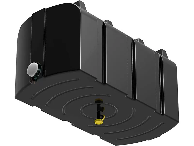 Пластиковый бак для душа 300 литров с подогревом