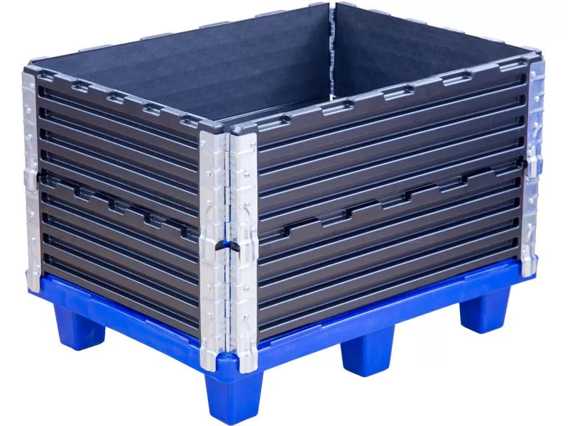 Складная паллетная рама 800х600х200 усиленная