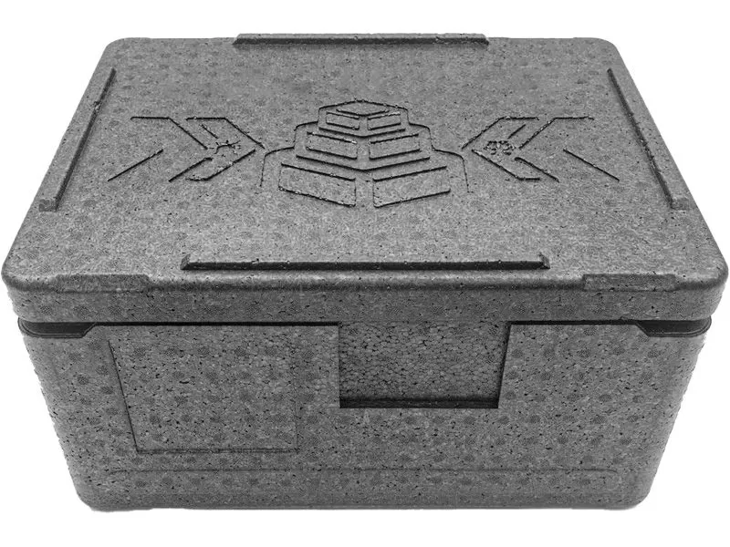 Термоконтейнер 400х300х220 14л. с крышкой, плотность 40