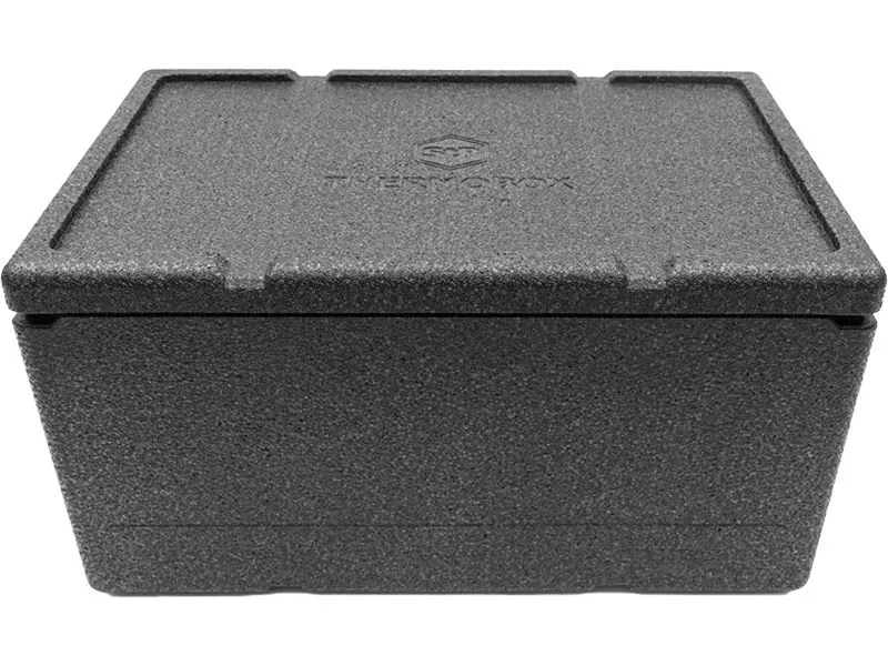 Термоконтейнер 600х400х320 46л. с крышкой, плотность 40