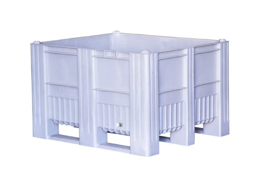 Контейнер п/э 1200х1000х740 сплошной, на 3 полозьях, с СП 1, код: 21727