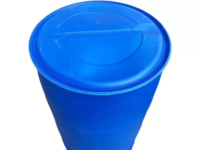 Бочка п/э 227л новая с 2-мя пробками вес 8,5кг, код: 36732