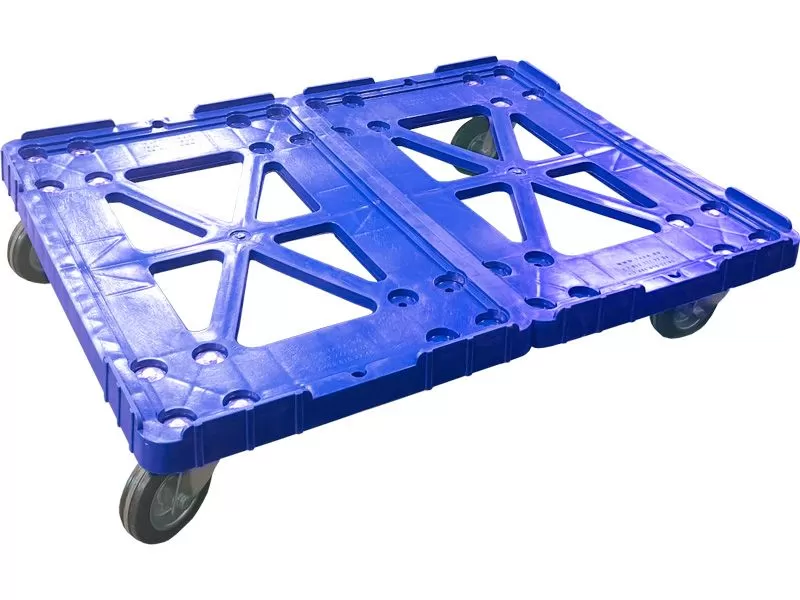 Тележка для пластиковых ящиков 840х615 с усилением