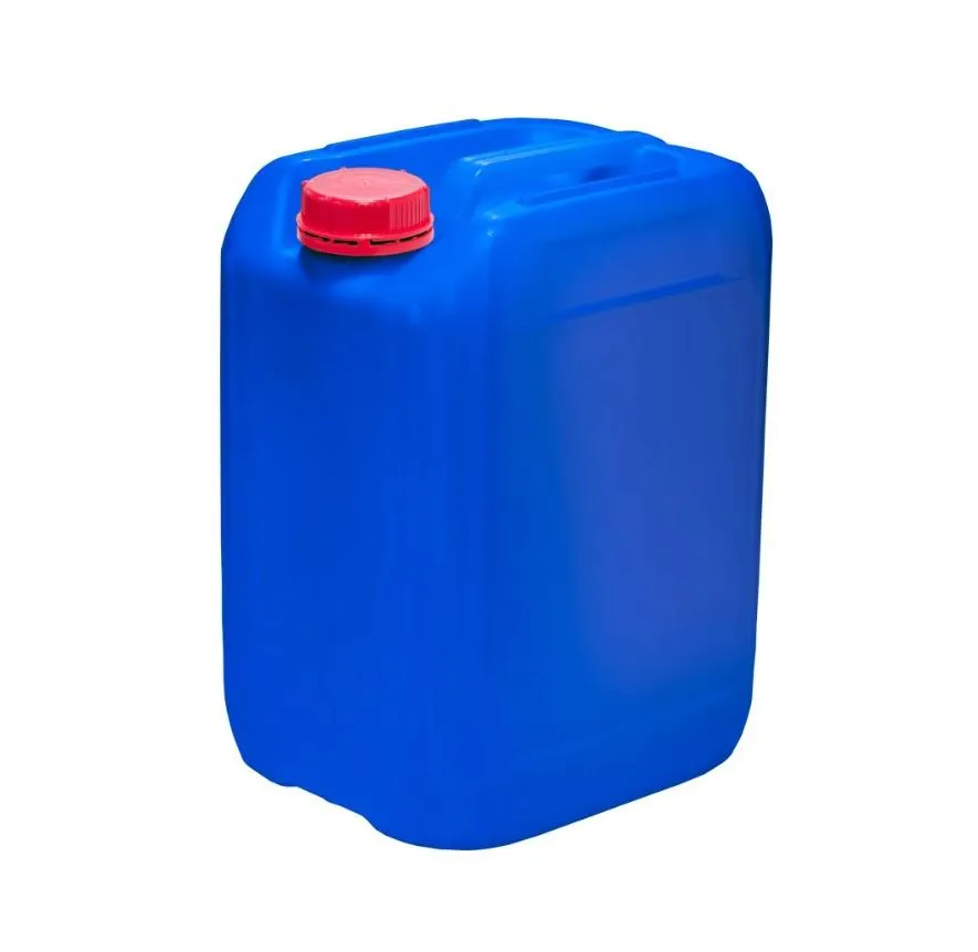 Пластиковая канистра 21,5 литра, арт. КП 21,5п синий цвет, код: 20034
