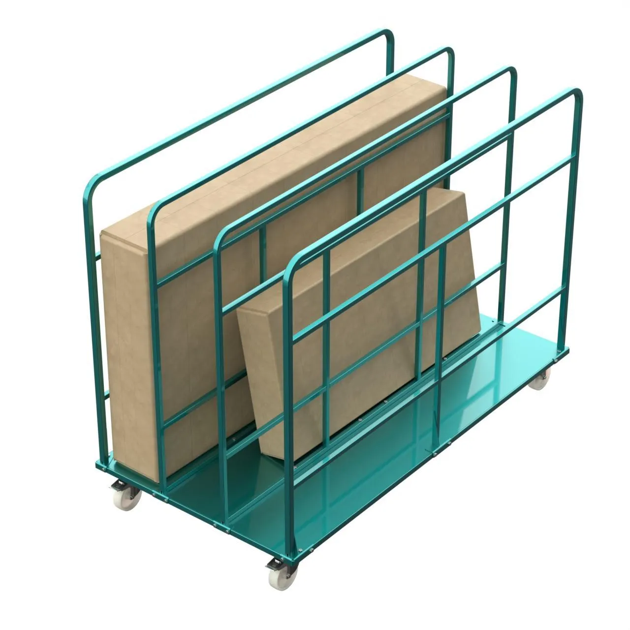 Тележка для негабаритного товара одноуровневая