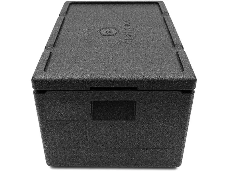 Термоконтейнер 600х400х320 46л. с крышкой, плотность 55