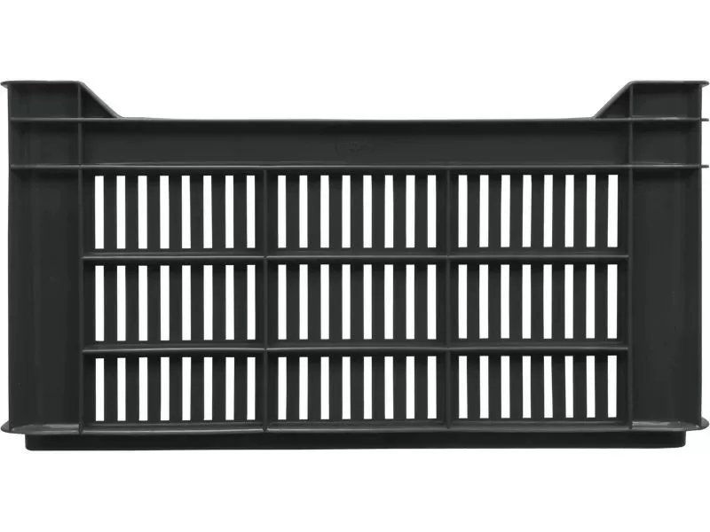 Ящик перфорированный 500×300×264, арт.: 112, объём 39.6, чёрный, код: 01305