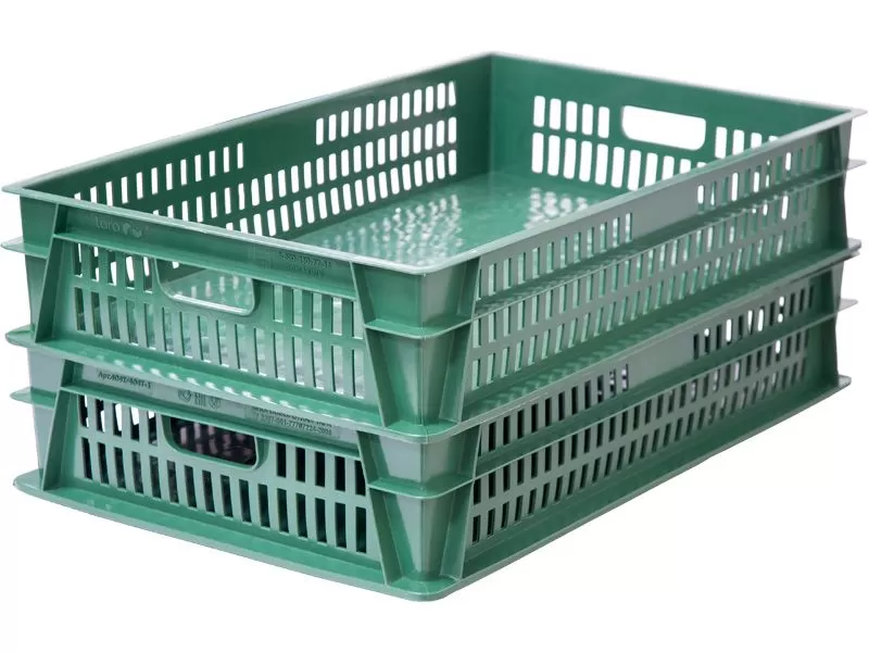 Ящик перфорированный 740×465×145 мм, объем 39 л., арт.: 404-Т-1