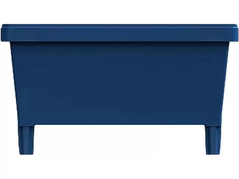 Ящик п/п 800х600х450 6,1кг. сплошной, конусный, на полозьях, код: 34269