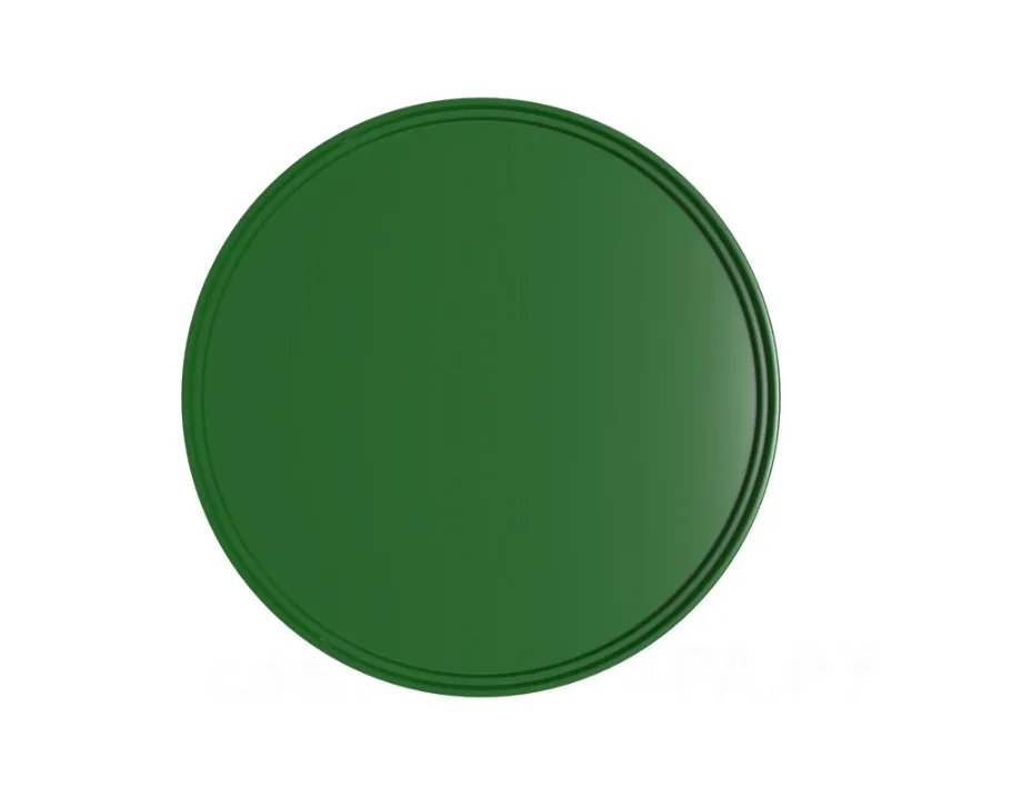Крышка круглая для ведра ВП 11,5к, зелёная, код: 33317