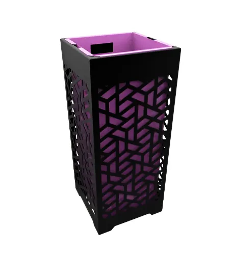 Садово-парковая урна 700х300х300, код: 40118