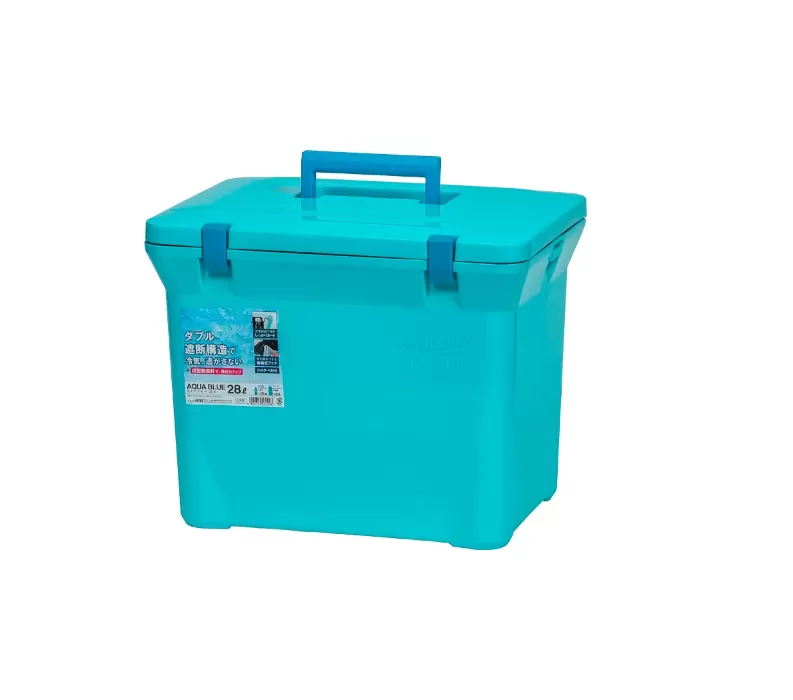 Изотермический контейнер 28л. с плечевым ремнем синий код: 29599