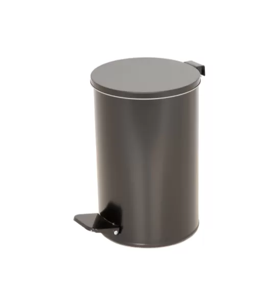 Урна с педалью черный 10 литров, арт. УМП-10 черный, код: 14720