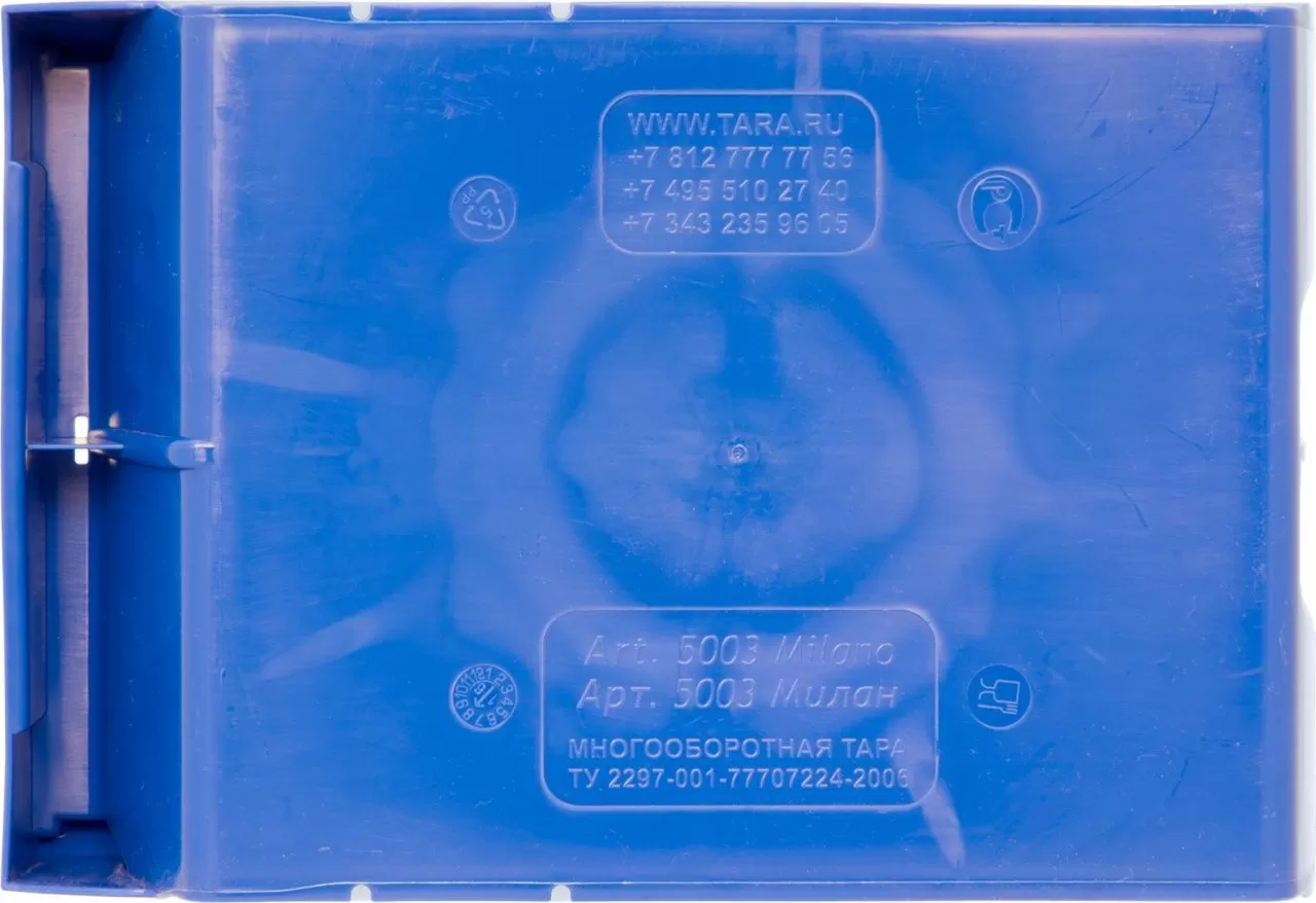 Ящик сплошной 350×230×150 мм, объем 12.08 л., арт.: 5003