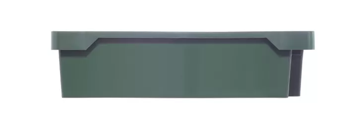 Ящик полимерный 600х400х150 сплошной с отверстиями, код: 32950