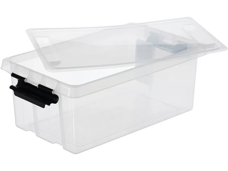 Ящик 400х225х150 с крышкой на клипсах