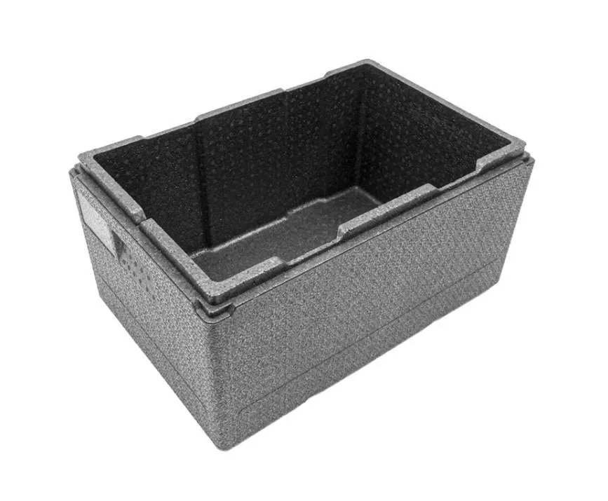 Термоконтейнер 600х400х320 46л. с крышкой, плотность 40, код: 33113