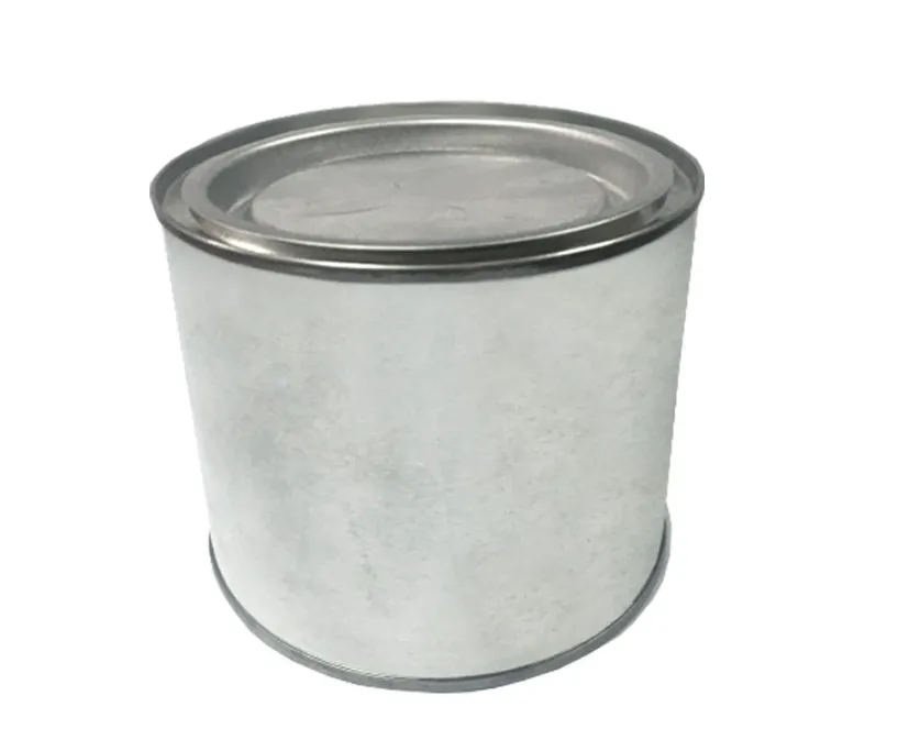 Банка металл 0,5л d99мм с RL-кольцом, с прижимной неокрашенной крышкой, код: 38852