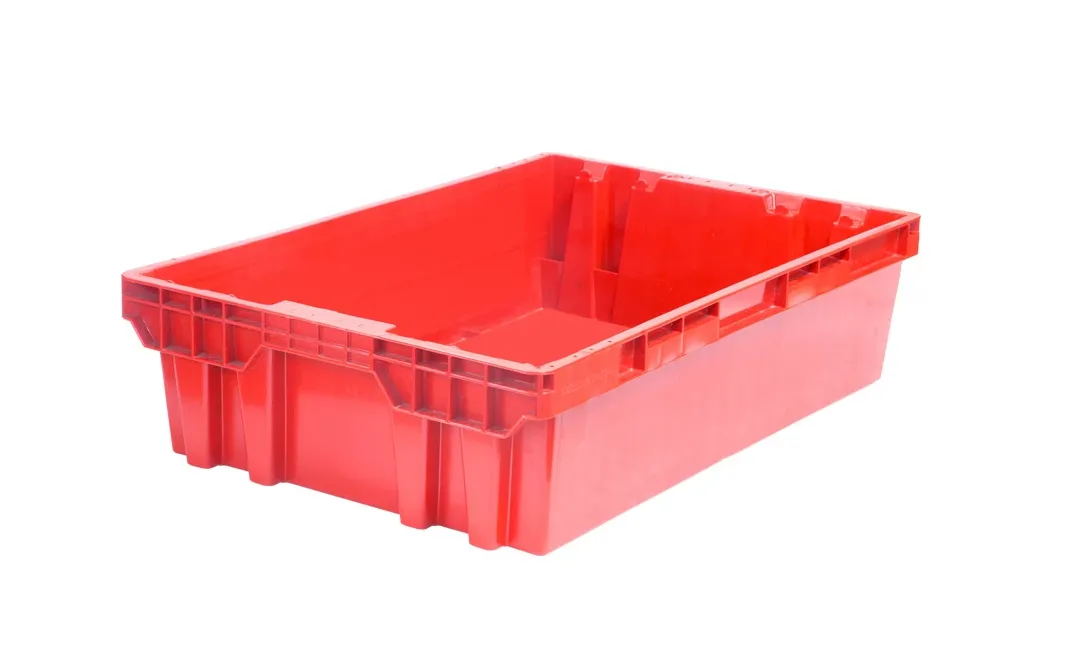 Ящик сплошной 600×400×152 мм, объем 36.48 л., арт.: 403-1 А, красный, код: 22125