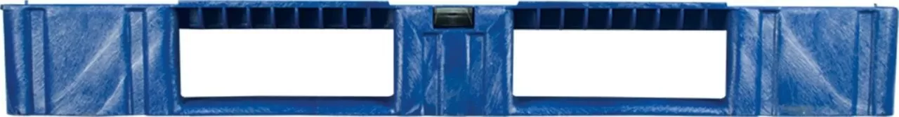 Паллет 1200x800х150 сплошной, на 3-х полозьях, арт. TR 1208-1 синий, код: 08695