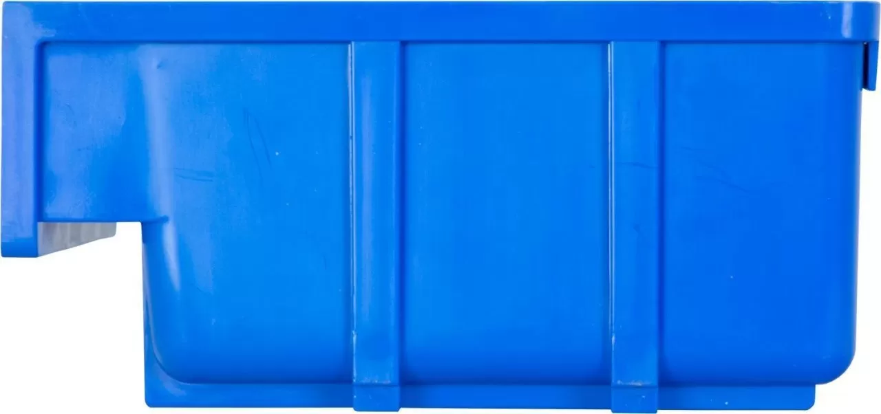 Ящик сплошной 170×105×80 мм, объем 1.43 л., арт.: 6001, синий, код: 10458