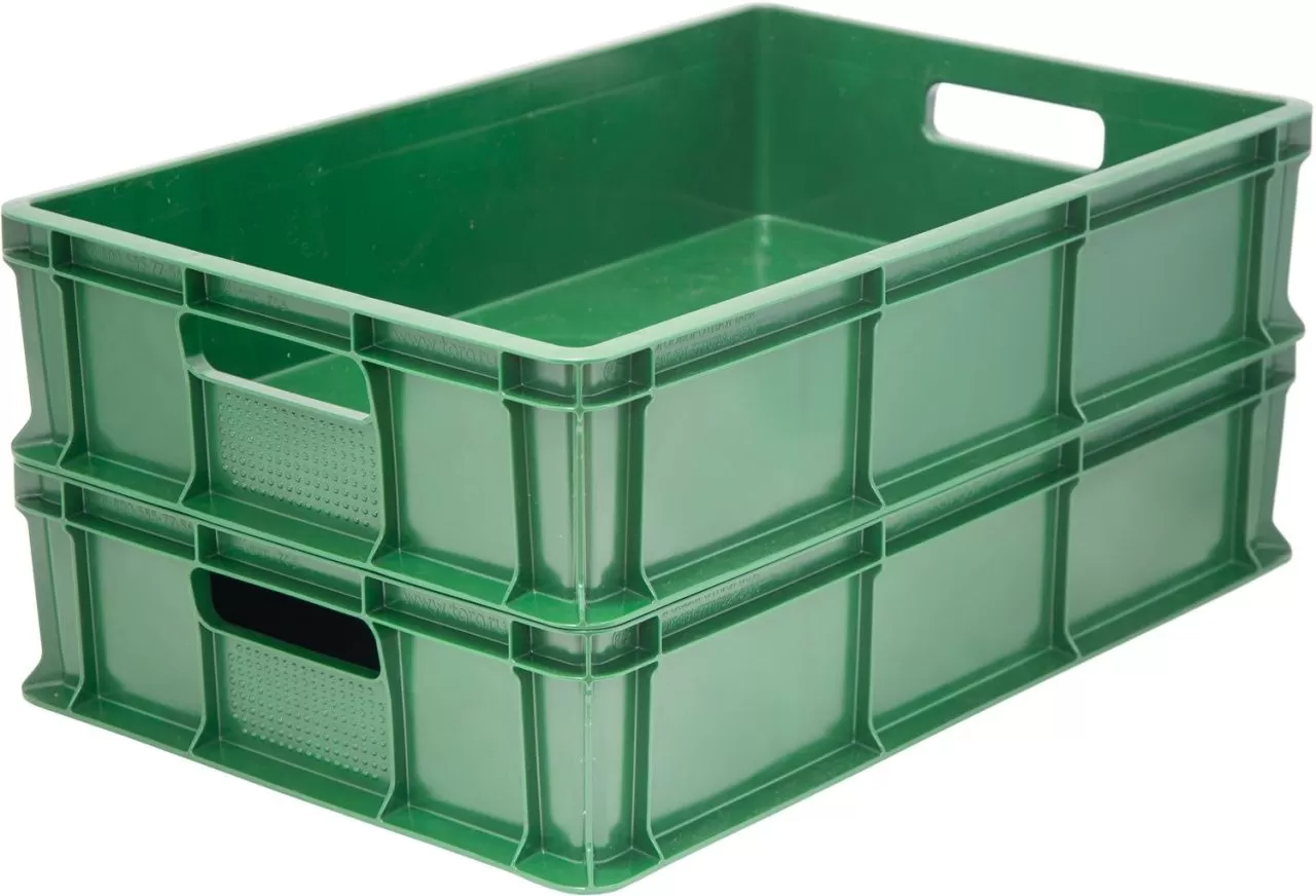 Ящик сплошной 600×400×140 мм, объем 27 л., арт.: 705.03.01 м