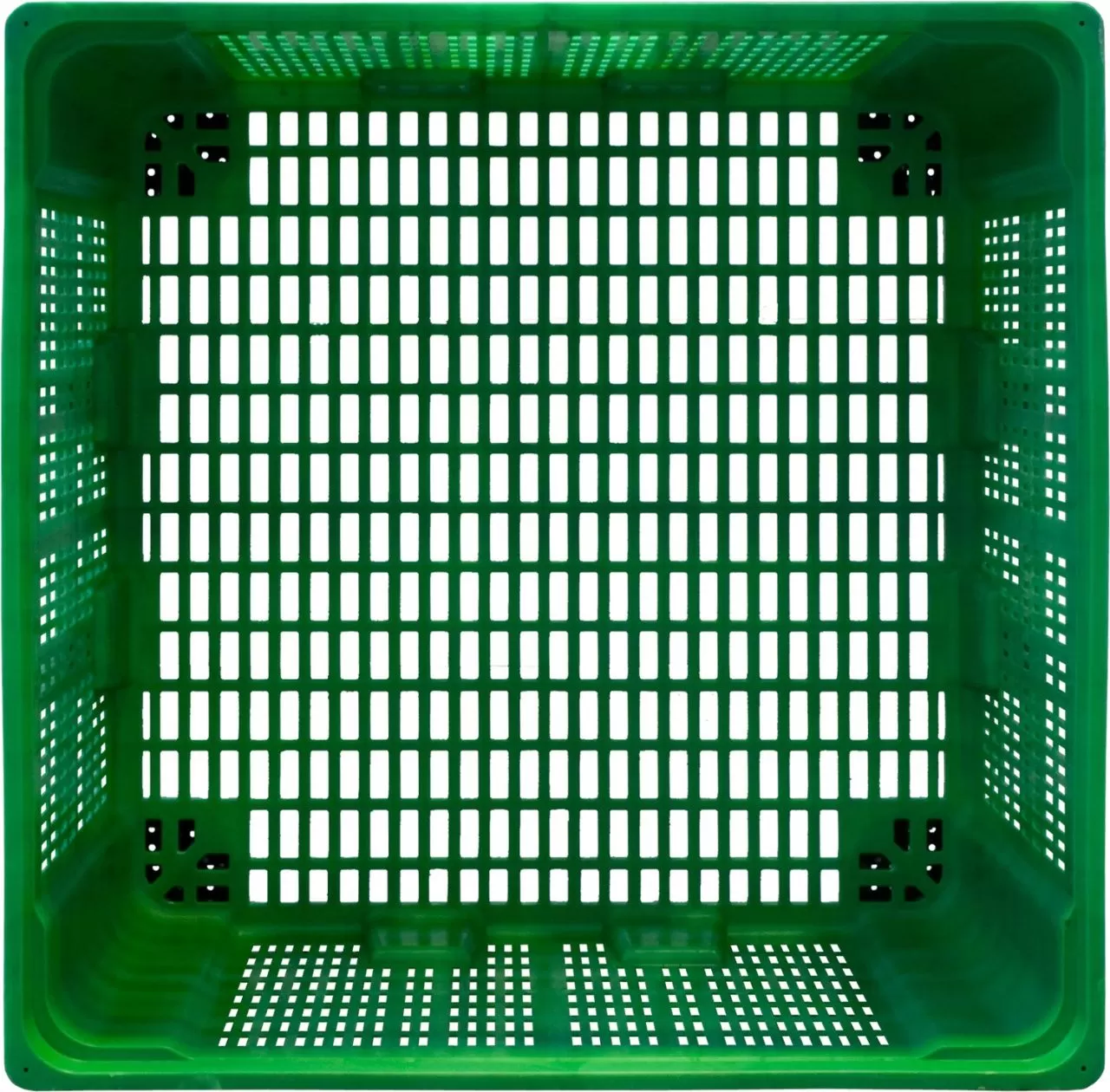 Контейнер 1120x1120x770 перфорированный на ножках