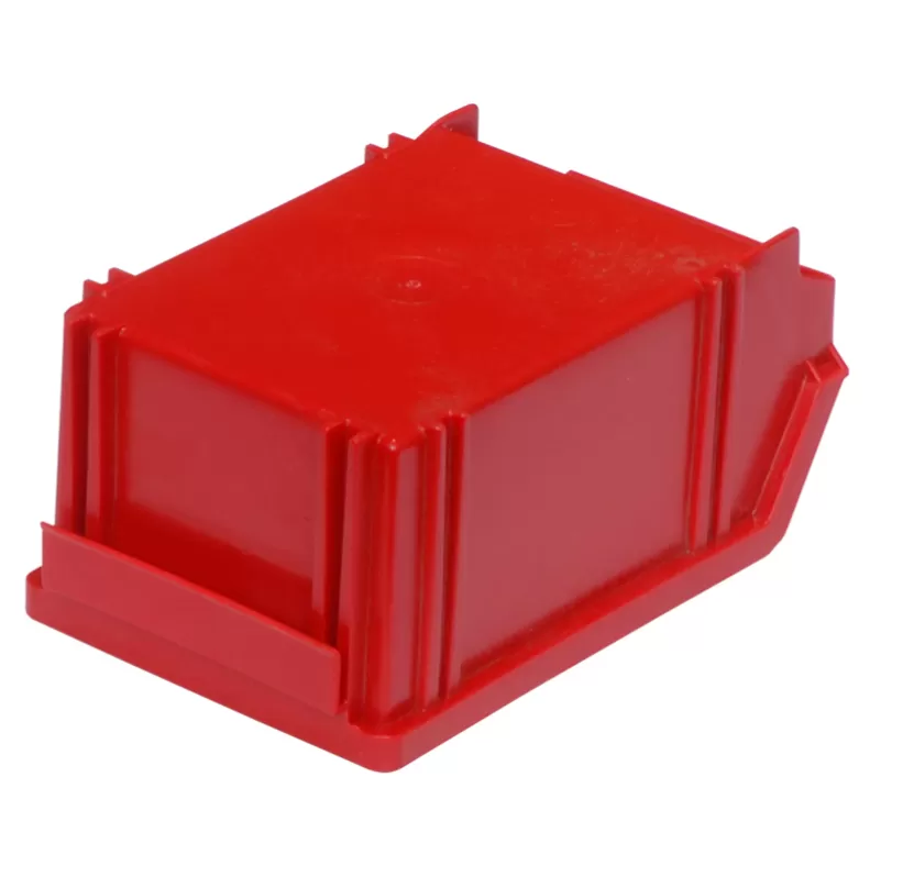 Ящик сплошной 170×105×75 мм, объем 1.34 л., арт.: 7968, красный, код: 00564